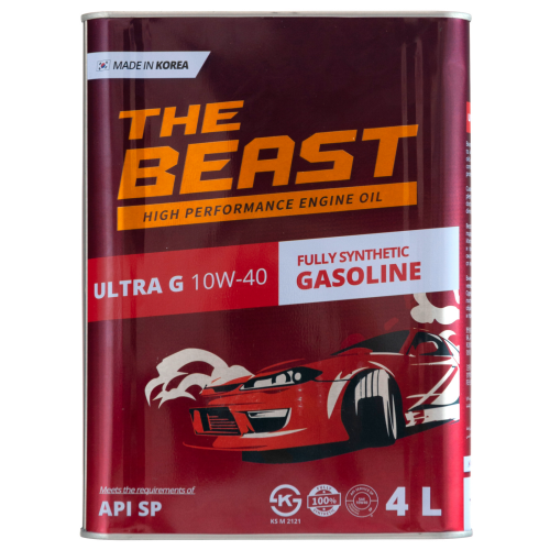 Синтетическое моторное масло ULTRA G 10W-40 - 4 л Синтетическое моторное масло ULTRA G 10W-40 - 4 л