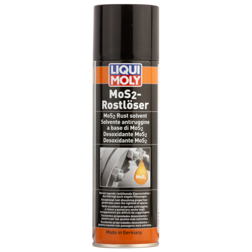 Растворитель ржавчины с дисульфидом молибдена MoS2-Rostloser - 0,3 л Растворитель ржавчины с дисульфидом молибдена MoS2-Rostloser - 0,3 л