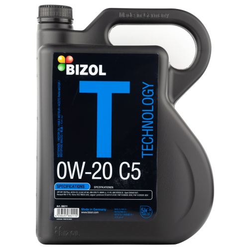 Синтетическое моторное масло Technology 0W-20 C5 - 5 л Синтетическое моторное масло Technology 0W-20 C5 - 5 л