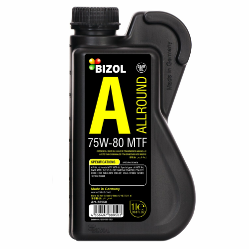 Синтетическое трансмиссионное масло Allround Gear Oil MTF 75W-80 - 1 л Синтетическое трансмиссионное масло Allround Gear Oil MTF 75W-80 - 1 л