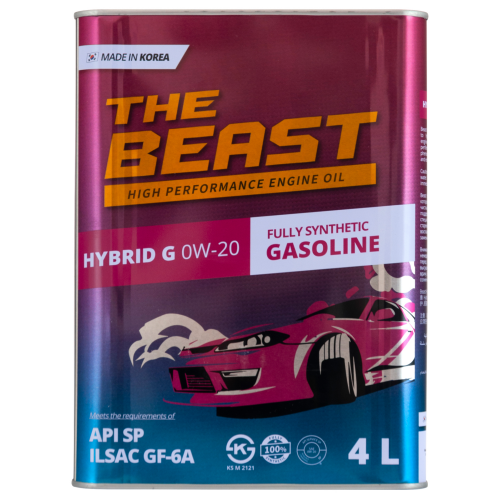 Синтетическое моторное масло HYBRID G 0W-20 - 4 л Синтетическое моторное масло HYBRID G 0W-20 - 4 л