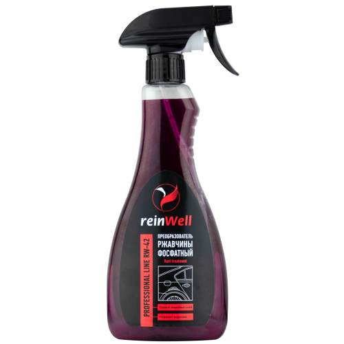 Преобразователь ржавчины фосфатный RW-42 - 0,5 л Преобразователь ржавчины фосфатный RW-42 - 0,5 л