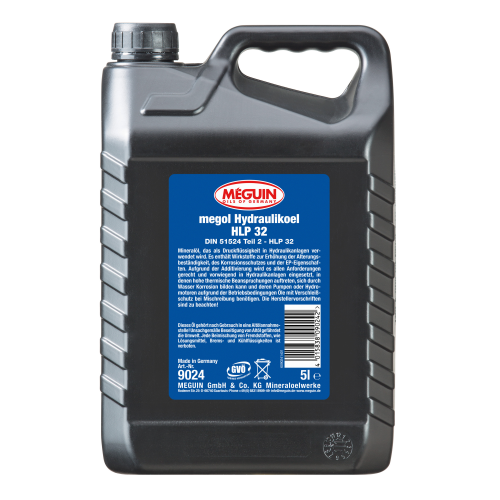 Минеральное гидравлическое масло meguin Hydraulikoel HLP 32 - 5 л Минеральное гидравлическое масло meguin Hydraulikoel HLP 32 - 5 л