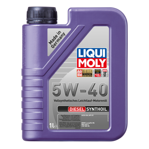 Синтетическое моторное масло Diesel Synthoil 5W-40 - 1 л Синтетическое моторное масло Diesel Synthoil 5W-40 - 1 л