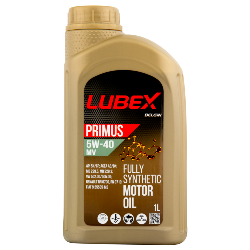 Синтетическое моторное масло PRIMUS MV 5W-40 - 1 л Синтетическое моторное масло PRIMUS MV 5W-40 - 1 л