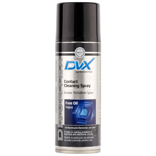 Спрей-очиститель электроконтактов Contact Cleaning Spray Free Oil - 0,2 л Спрей-очиститель электроконтактов Contact Cleaning Spray Free Oil - 0,2 л