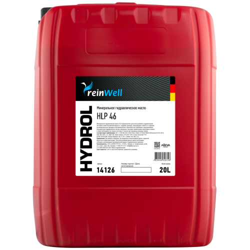 Гидравлическое масло HYDROL HLP 46 - 20 л Гидравлическое масло HYDROL HLP 46 - 20 л