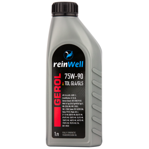 Трансмиссионное масло GEROL 75W-90 TDL GL4/GL5 - 1 л Трансмиссионное масло GEROL 75W-90 TDL GL4/GL5 - 1 л